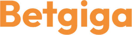 Betgiga online casino logo with gaming symbols